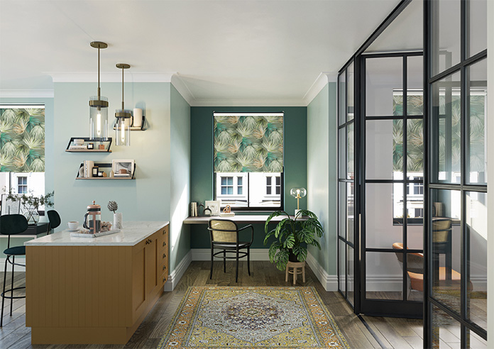 Azumi, Green Leaf - Roller Blind - Image 8